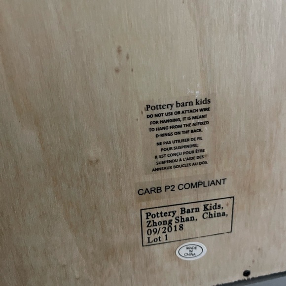 Pottery Barn Kids Gray Wall Decor Set - Picture 2 of 2